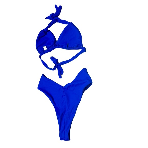 Vibrant Blue Bikini Set, NEW - Picture 4 of 9